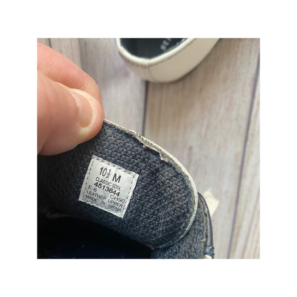 Stride Rite Black & White Leather Saddle Shoes NEW Size 10.5 Toddler - Picture 7 of 7